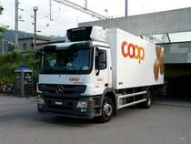 Mercedes Actros 1836 Khllaster unterwegs in Biel am 29.05.2010