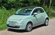 Neuer Fiat 500, gesehen in Metternich 27.06.2010