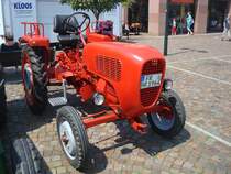 Linde Gldner A2 KS,
2-Zyl.Diesel mit 885ccm und 15PS, Bj.1964,
Oldtimertreffen Gundelfingen/Brsg. Juni 2010