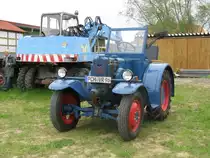 Traktor LANZ BULLDOG aus dem Landkreis Parchim bei der Oldtimer-Rally, Wohlenberg 01.05.2010