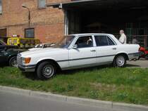 Limousine MB 280 der W116 Baureihe (S-Klasse) aus dem Landkreis Nordvorpommern, Barth 02.05.2010