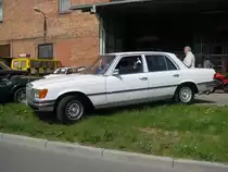 Limousine MB 280 der W116 Baureihe (S-Klasse) aus dem Landkreis Nordvorpommern, Barth 02.05.2010