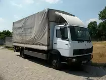 Mercedes-LKW am 03.Juli 2010 in G�strow.
