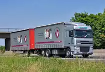 DAF 95XF H�ngerzug  R�hrich , A61 bei Heimerzheim - 24.06.2010