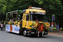 MAN LKW beim Schtzenauschmarsch in Hannover, am 04.07.10.