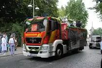 MAN- Absetzkipper der Berufsfeuerwehr Hannover, beim Sch�tzenausmarsch Hannover, am 04.7.10.