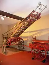 Damit musste die Feuerwehr von Sandringham auskommen, bevor sie ihren sch�nen Drehleiter-Wagen mit Pumpenanh�nger bekam.