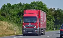 MAN der Firma  Hndgen Entsorgung  zwischen Heimerzheim und Euskirchen - 28.06.2010