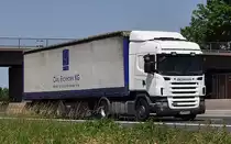 Scania R 420  Carl Eichhorn KG  auf der A61 bei Heimerzheim - 24.06.2010