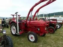 Porsche Diesel ausgestellt anl. Oldtimer- und Traktorenausstellung der Oldtimerfreunde Ufhausen am 04.07.2010 in Eiterfeld-Ufhausen


