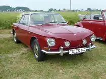 Karmann Ghia Typ 34 prsentiert anl. Oldtimer- und Traktorenausstellung der Oldtimerfreunde Ufhausen am 04.07.2010 in Eiterfeld-Ufhausen


