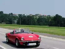 Leyland;Typ:Spitfire;Bj.1978, steuert mit seinen 75PS Richtung Ampflwang;100626