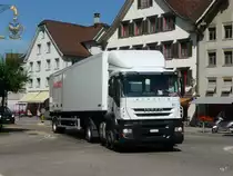IVECO Stralis Sattelschlepper unterwegs in Gossau am 09.07.2010