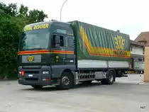 MAN TG 410 A XXL mit Pritschenaufbau in Tuffelen am 11.06.2010