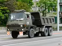 STEYR Kipper unterwegs in der Stadt Solothurn am 21.05.2010