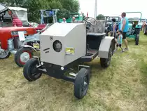 Selbstbautraktor auf Trabantbasis ausgestellt anl. Oldtimer- und Traktorenausstellung der Oldtimerfreunde Ufhausen am 04.07.2010 in Eiterfeld-Ufhausen 