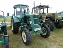 MAN D40A, Bj. 1957, 40 PS, 2620 kg schwer, ausgestellt anl. Oldtimer- und Traktorenausstellung der Oldtimerfreunde Ufhausen am 04.07.2010 in Eiterfeld-Ufhausen 
