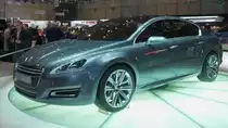 Dieser 5er Peugeot gab auf dem Genfer Autosalon 2010 einen Ausblick auf den Nachfolger der 4er und 6er Reihe.
