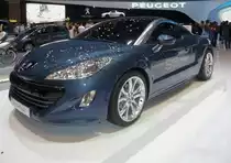 Auch Peugeot hatte auf dem Genfer Autosalon 2010 ein Hybrid-Fahrzeug ausgestellt.