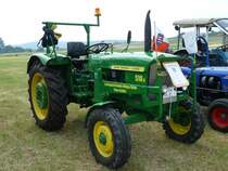 John Deere - Lanz 510 S der Schlepperfreunde Klings ausgestellt anl. Oldtimer- und Traktorenausstellung der Oldtimerfreunde Ufhausen am 04.07.2010 in Eiterfeld-Ufhausen 