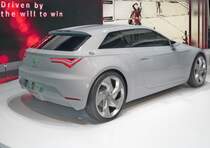 Diese Designstudie von Seat auf dem Genfer Autosalon 2010 knnte einen Ausblick auf den nchsten Leon geben.