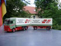 etwas anderes aufgenommen
den actros modell von der spedi wandt