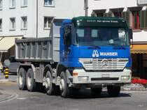 Mercedes Actros 3243 Kipper unterwegs in Gossau/SG am 09.07.2010