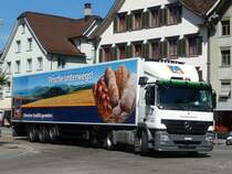 Mercedes Actros 1844 Sattelschlepper unterwegs in Gossau/SG am 09.07.2010