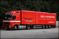 VOLVO FH 500 EEV von BELLERSHEIM. (15.07.2010)
