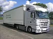 ..Mercedes-Actros Mp3/1846 von Kanngie�er auf´m Rasthof am 15.7.10
