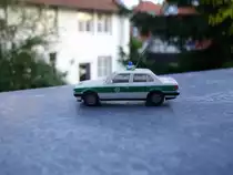 modell von herpa
ein bmw 325i der bayerischen polizei