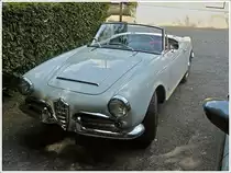Alfa Romeo Veloce 1600 an einem schattigen Platz abgestellt am 11.07.10