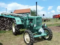 MAN D-40A, Bj. 1957, 3400 ccm, 40 PS, ausgestellt in Uttrichshausen anl. Oldtimerausstellung, Juli 2010