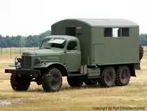 ZIL-157 KO - Kofferfahrzeug, NVA - fotografiert am 17.07.2010 zum 10. Milit�r- und Nutzfahrzeugtreffen am Flugplatzmuseum Cottbus - Copyright @ Ralf Christian Kunkel