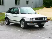 VW Golf Cabriolet abgestellt in Biel-B�zingen am 19.06.2010