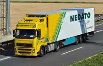 Volvo FH 8AS 480  DE HART , A61 bei Weilerswist 08.07.2010