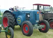 Lanz Bulldog ausgestellt anl. Oldtimer- und Traktorenausstellung der Oldtimerfreunde Ufhausen am 04.07.2010 in Eiterfeld-Ufhausen. 

