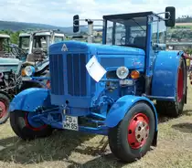 Hanomag Robust 800 - 6, 800 - 6, Bj. 1964, 11000 ccm, 110 PS, ca 100 km/h schnell, mit Autobahnzulassung, ausgestellt in Uttrichshausen anl. der Oldtimerausstellung im Juli 2010. 