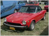 Fiat 124 Spider aufgenommen am 24.07.2010.