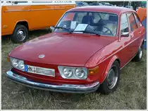 VW 412 LS, BJ 73, beim VW Treffen in Hosingen am 24.07.2010.
