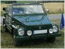 VW K�belwagen beim VW Trefen in Hosingen. 24.07.2010