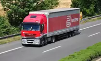 Iveco Stralis 500  ARCESE  auf der A61 bei Weilerswist - 15.07.2010