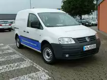 VW Caddy von SCHNEIDER-BAU unterwegs in M�lheim-K�rlich, Juli 2010