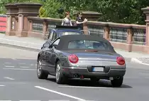 Ford Thunderbird Convertible (2002-2006). Gesehen in Frankfurt am Main, Juli 2010
