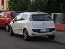 �Fiat Punto Evo dreit�rer. Foto: juli 2010