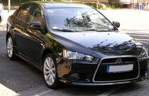Mitsubishi Lancer Sportback. Foto: Juli 2010.
