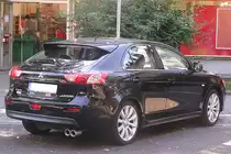 Mitsubishi Lancer Sportback. Foto: Juli 2010.