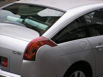 Villeicht den interessantesten Teil  des Citroen C6. Fotografiert: Juli 2010.