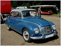 Auto Union 1000S, 3 Zyl, 50 PS, BJ 1963, aufgenommen in Prm beim Oldtimertreffen am 01.08.2010.