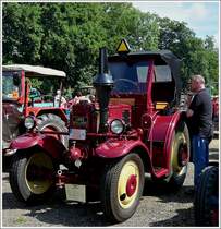 Lanz Bulldog 2531 (Eiler-Umbau), BJ 1951, 1 Zyl, 4700 ccm, 25 PS/18 Kw, Gewicht 3200 Kg, aufgenommen beim Oldtimertreffen in Prm am 01.08.2010. 